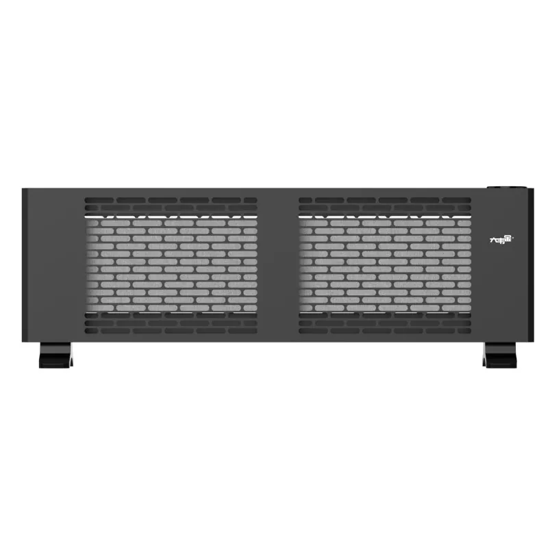 1800w အနက်ရောင် graphene baseboard လျှပ်စစ်အပူပေးစက်