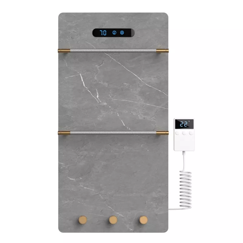 Grey Grafene Rock Towel Rack